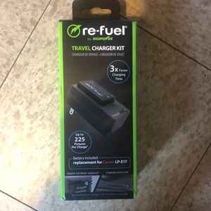 Travel Charger and Battery for Canon LP-E17